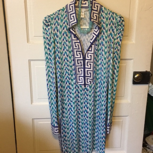 Absolutely STUNNING Diane von furstenberg tunic - Picture 3 of 6